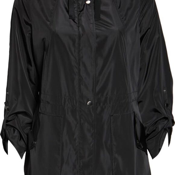 Halogen Hooded Cinch Waist Rain Jacket NWT Size XXL - Picture 6 of 8